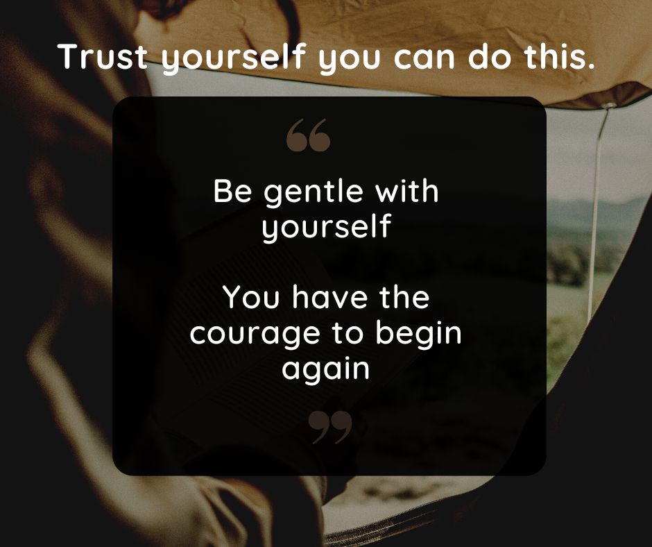 Trust yourself you can do this.